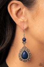 Load image into Gallery viewer, Palace Bribe  - Blue Earring
