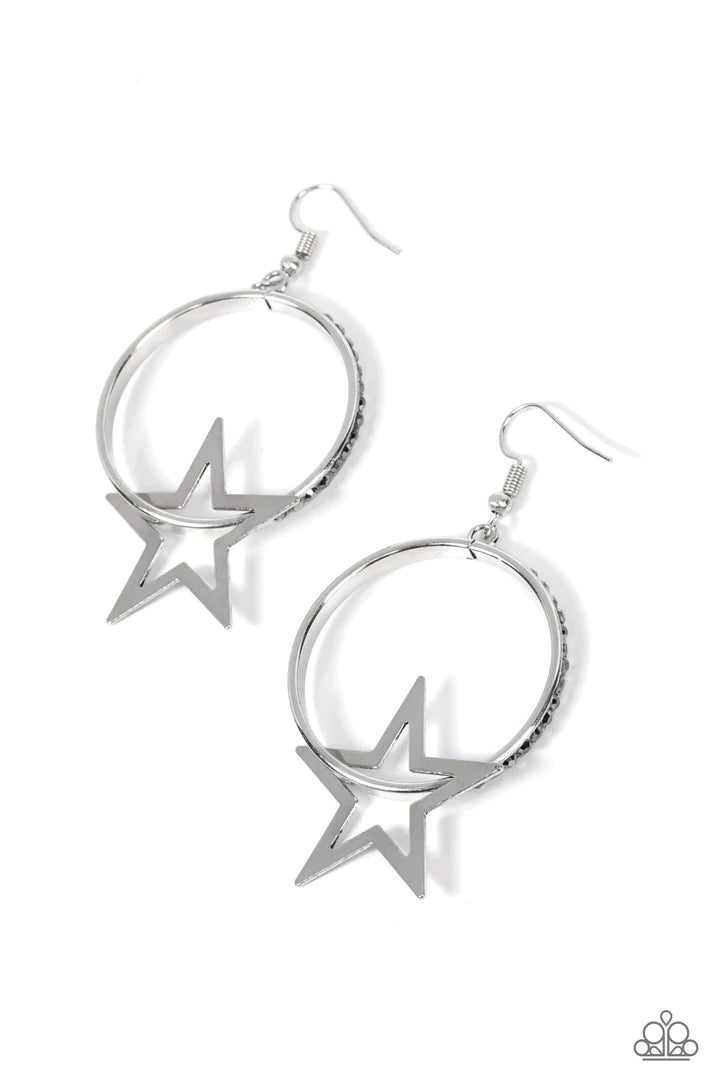 Suoerstar Showcase  - SILVER   Earring