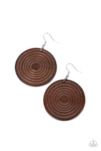 Load image into Gallery viewer, Caribbean Cymbol - BROWN Earring
