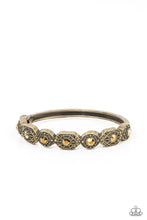 Load image into Gallery viewer, Eye Opening Opulence - Brass   bracelet
