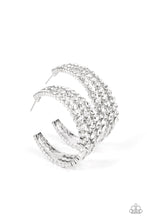Load image into Gallery viewer, Cosmopolitan Cool - White   Earring
