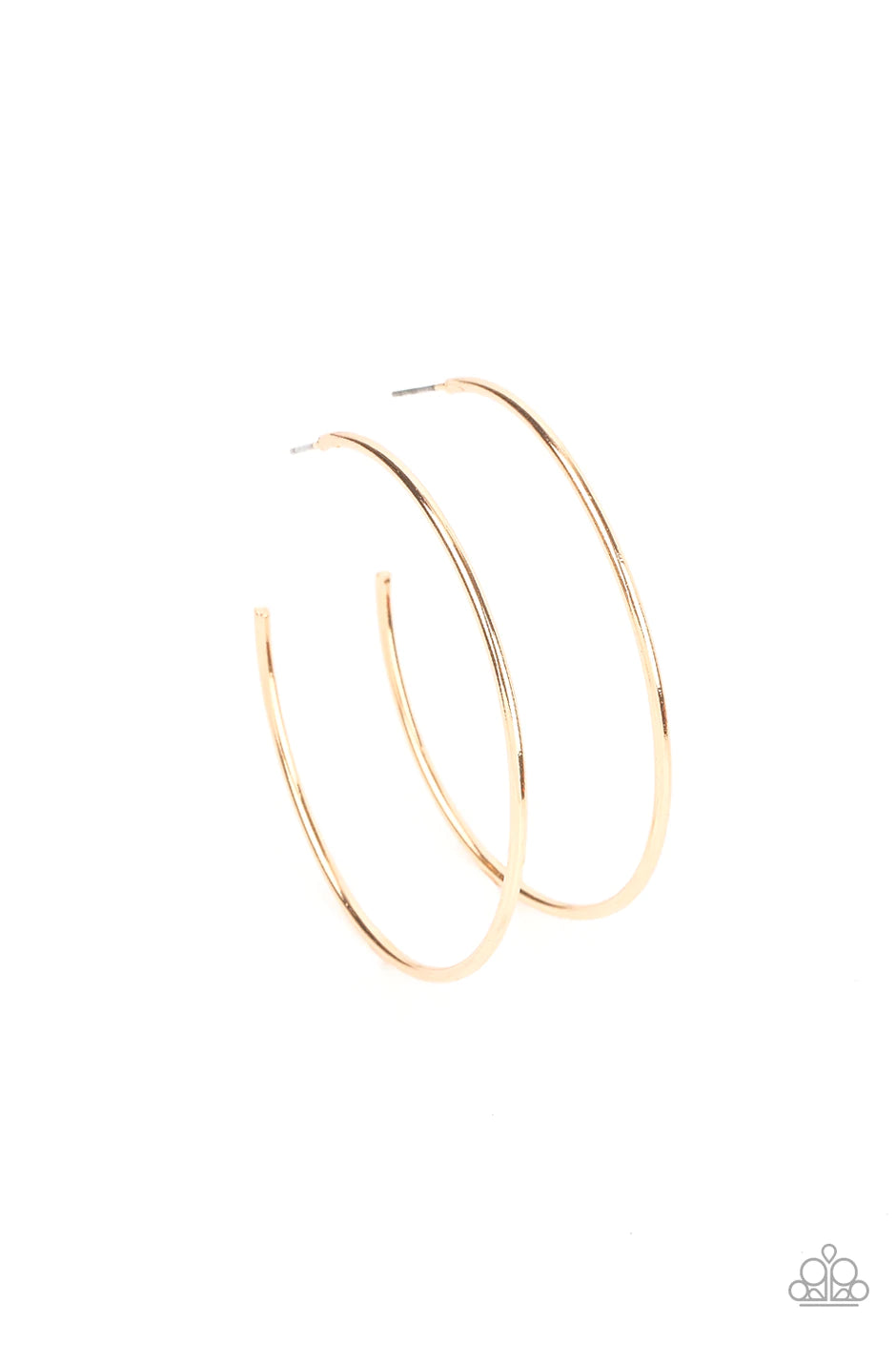 Can I Get A Hoop Hoop - GOLD  Earring