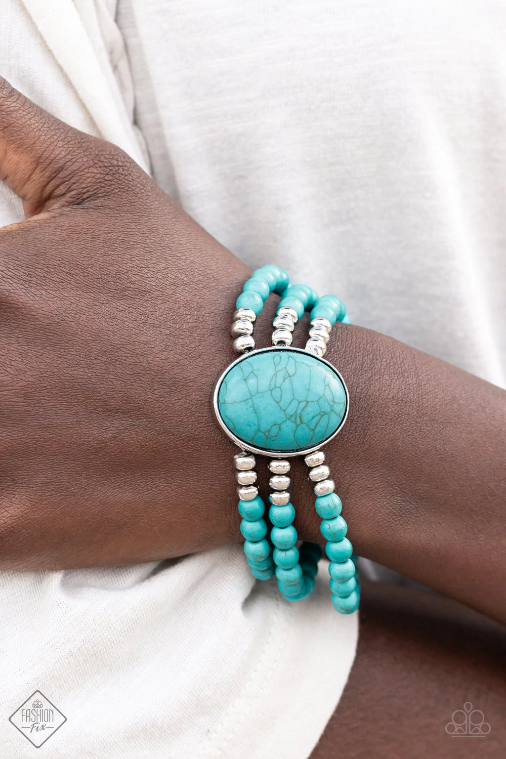 Stone Pools - BLUE  BRACELET