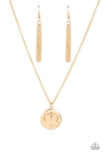 Load image into Gallery viewer, Heart full of faith   - gold Necklace
