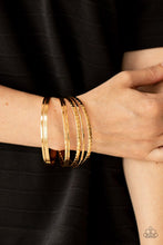 Load image into Gallery viewer, How Do You Stack Up   - GOLD Bracelet
