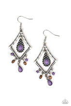 Load image into Gallery viewer, Southern Sunset   - Purple Earrings
