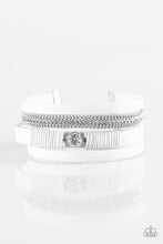 Load image into Gallery viewer, Catwalk Craze  - WHITE  Bracelet
