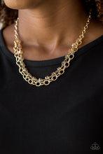 Load image into Gallery viewer, Block Party Princess - GOLD Necklace
