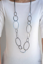 Load image into Gallery viewer, City Circuit - BLACK Necklace
