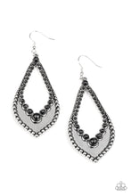 Load image into Gallery viewer, ESSENTIAL MINERALS - BLACK EARRINGS
