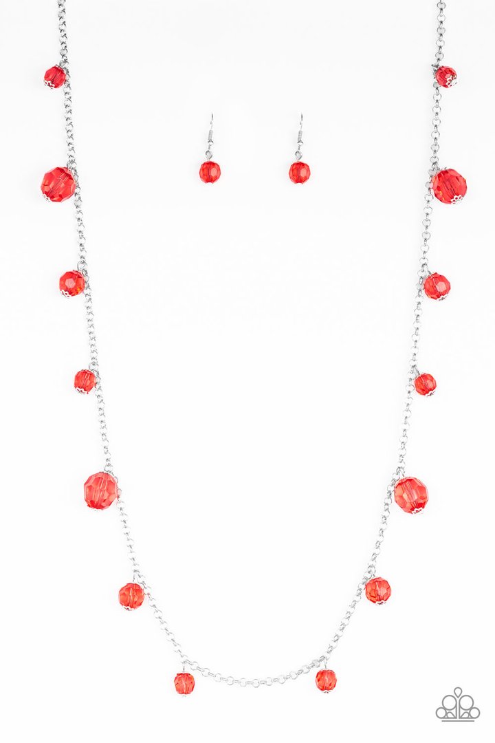 Glow Rider -  RED  Necklace