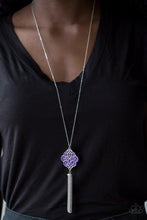 Load image into Gallery viewer, Malibu Mandala  - PURPLE  Necklace
