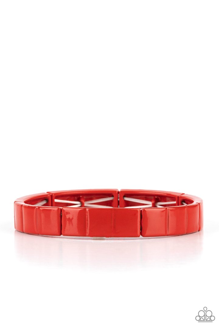 Material Movement - RED  Bracelet