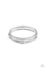 Load image into Gallery viewer, Stackable Sparkle  - WHITE Bracelet
