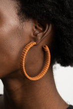 Load image into Gallery viewer, Suede Paradise  - Brown  Earrings
