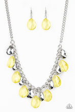 Load image into Gallery viewer, No Tears Like To Cry- YELLOW Necklace
