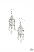 Load image into Gallery viewer, MAJESTIC MOOD  - WHITE Earring

