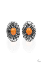 Load image into Gallery viewer, STONE TIKI - ORANGE Earrings
