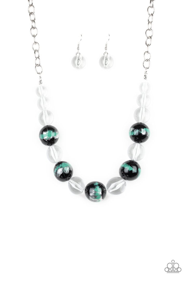 Torrid Tide - GREEN  Necklace