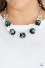 Load image into Gallery viewer, Torrid Tide - GREEN  Necklace
