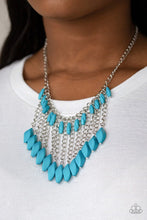 Load image into Gallery viewer, Venturous Vibes - BLUE NECKLACE
