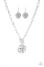 Load image into Gallery viewer, Beautifully In Bloom  -  SILVER Necklace
