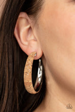 Load image into Gallery viewer, A Cork In The Road- Silver Earrings
