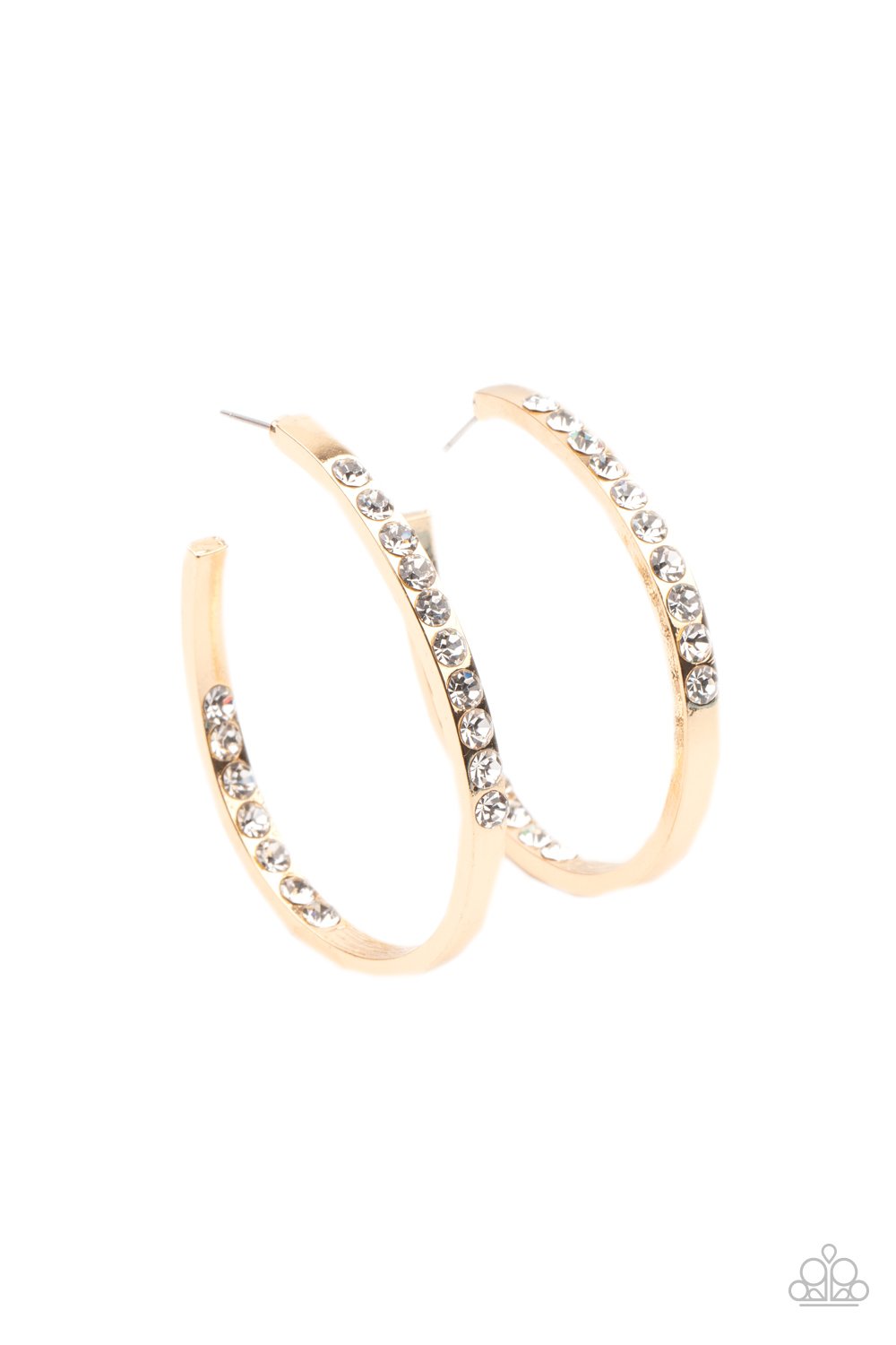 BOARDER LINE BRILLIANCE- GOLD Earrings