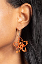 Load image into Gallery viewer, Botanical Bonaza - Orange    Earring
