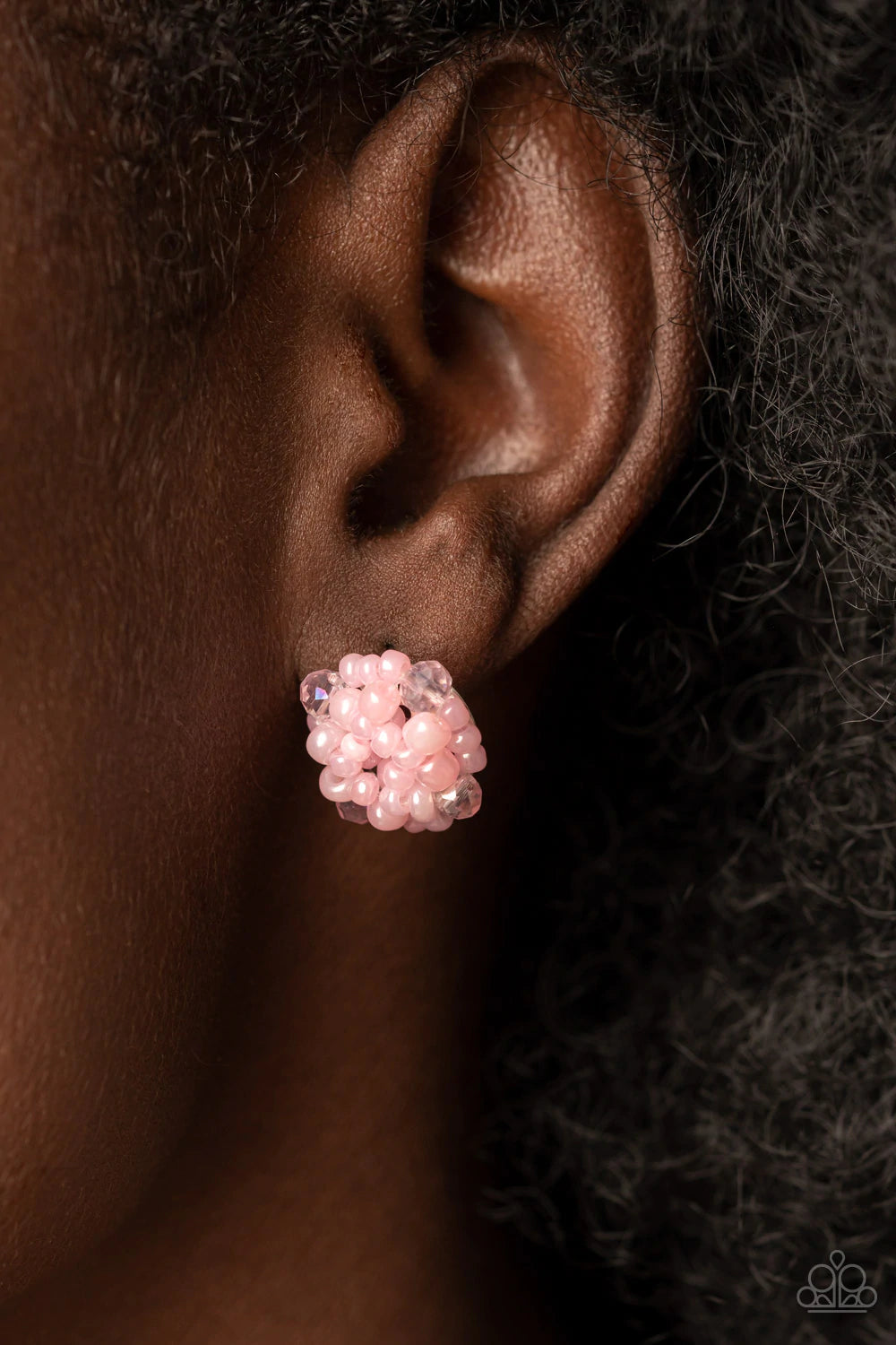 Bunches Of Bubbly - PINK  Earring