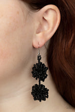 Load image into Gallery viewer, Cellestial Collision  -BLACK Earring
