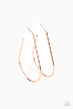 Load image into Gallery viewer, City Curves - COPPER  Earrings
