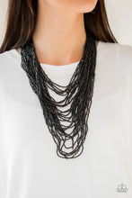 Load image into Gallery viewer, Dauntless Dazzle  SHINY - BLACK  NECKLACE
