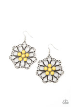 Load image into Gallery viewer, Dazzling Dew Drops  - YELLOW Earrings
