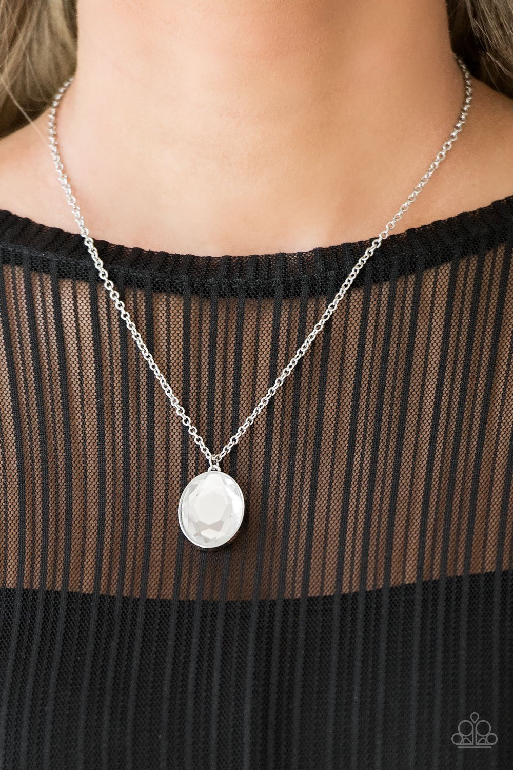 Definitely Duchess - WHITE  necklace