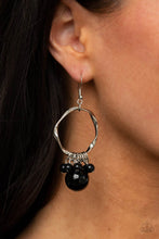 Load image into Gallery viewer, Delectibly Diva - BLACK Earrings
