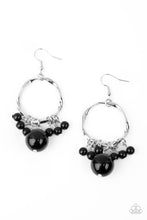 Load image into Gallery viewer, Delectibly Diva - BLACK Earrings
