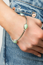 Load image into Gallery viewer, Dewdrop Dancing - GREEN  BRACELET
