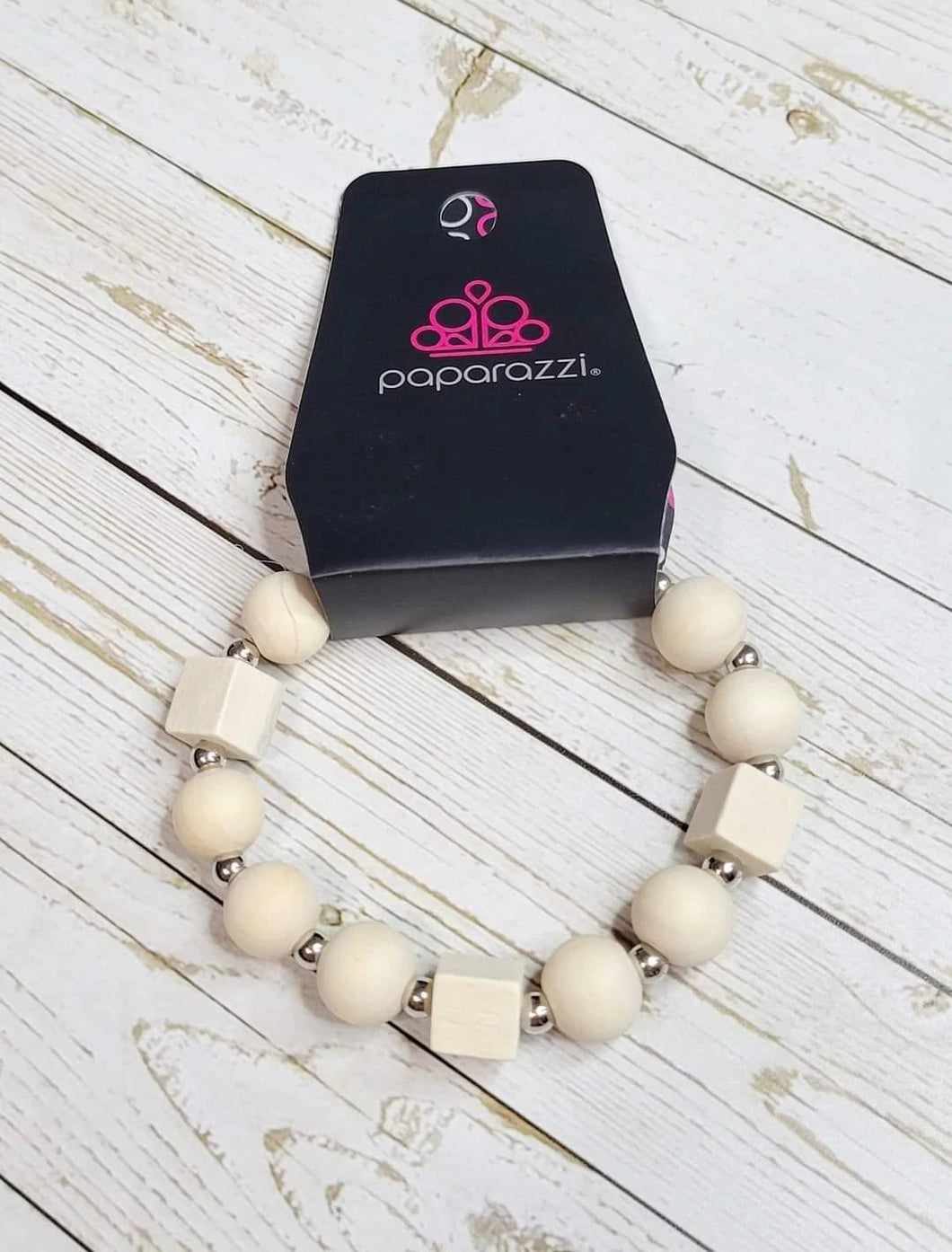 Timber Trendsetter  - WHITE  BRACELET