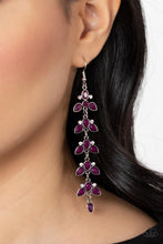 Load image into Gallery viewer, Fanciful Foilage - PURPLE   Earrings

