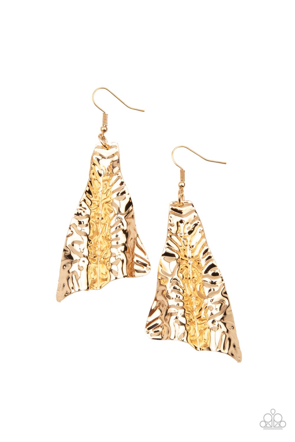 How Flare You -Gold Earrings