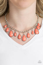 Load image into Gallery viewer, Jaw Dropping Diva - ORANGE  Necklace
