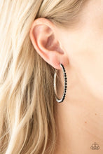 Load image into Gallery viewer, MUST THE MONEY - BLACK Earrings
