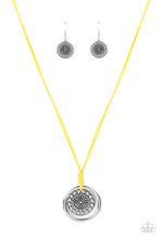 Load image into Gallery viewer, One Mandalla Show -YELLOW Necklace
