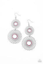 Load image into Gallery viewer, Regal Roulette  - Pink  Earring
