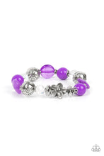 Load image into Gallery viewer, Pretty Persuasion  - Purple  Bracelet
