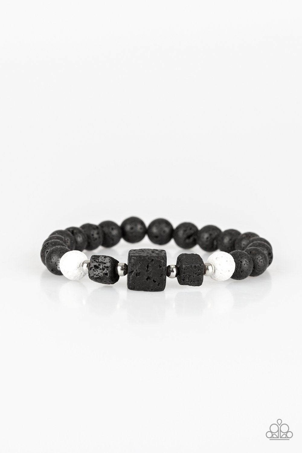 Refreshed snd Rested e - WHITE Bracelet