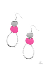Load image into Gallery viewer, Retro Reception  - Pink  Earrings
