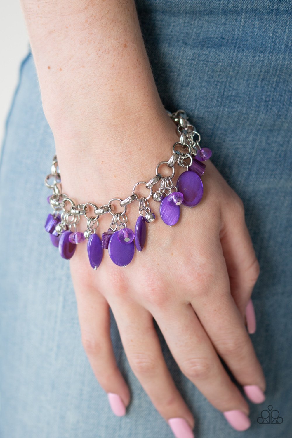 SEASHORE SAILING - PURPLE BRACELET