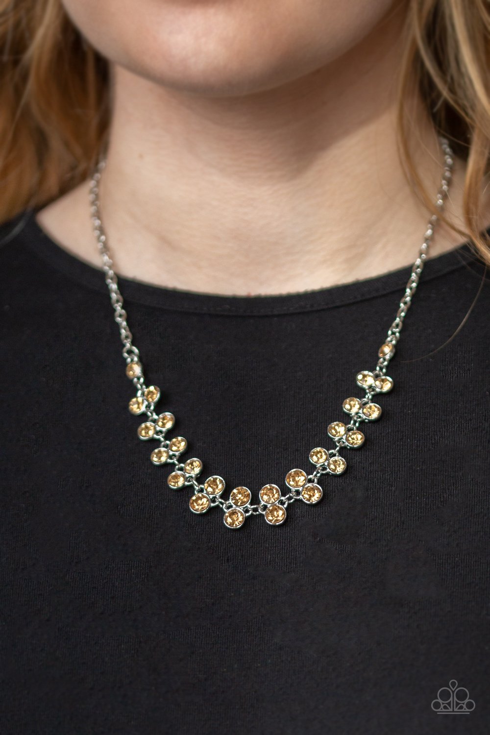 Super Starstruck - BROWN Necklace